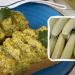 Mjuk courgette spridd med smält ost: hur man lagar mat